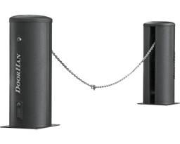 Комплект цепного шлагбаума Chain-barrier15-base. В составе: Шлагбаум цепной Chain-barrier(Slave)-PRO, Шлагбаум цепной Chain-barrier(Master)-PRO, Цепь 15,5 метров для Chain-barrier (DOORHAN)