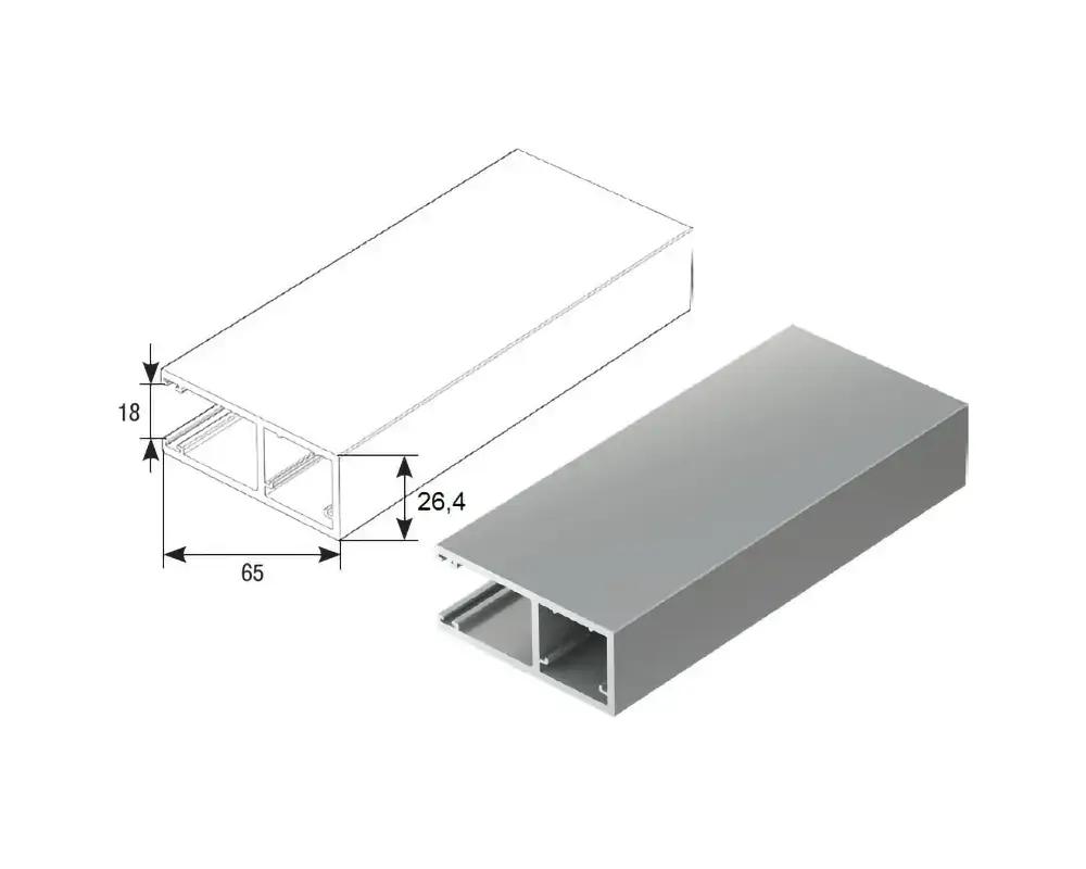 Направляющий профиль усиленный RG65S