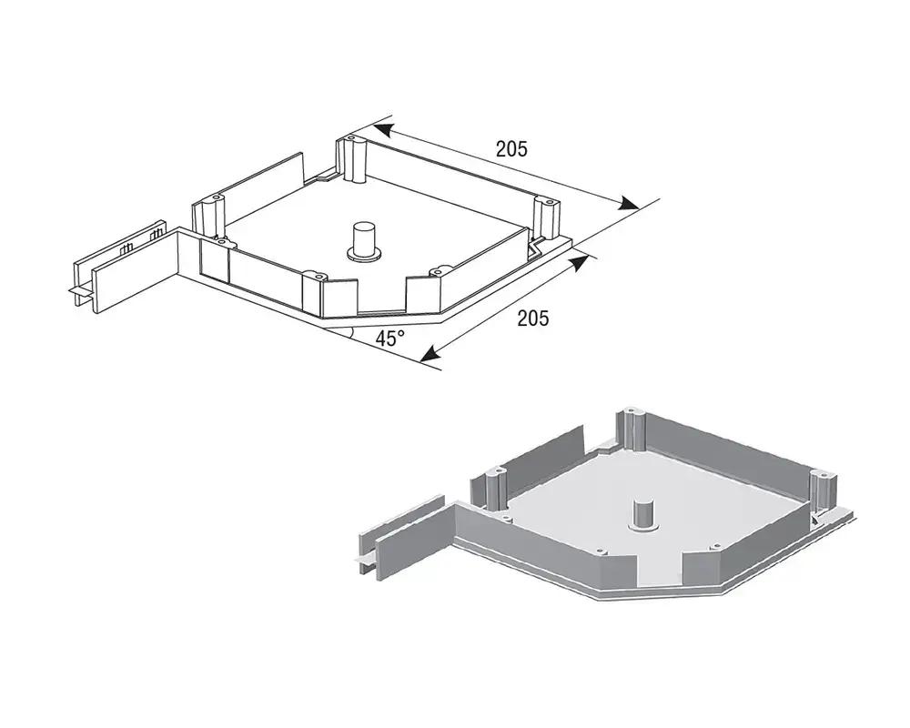 Крышка боковая RK205