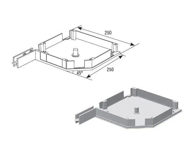 Крышка боковая RK250S