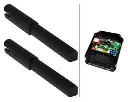 Комплект привода SW-5000PRO-BASE. В составе: привода Swing-5000PRO -2 шт,блок управления для распашных приводов SW-mini